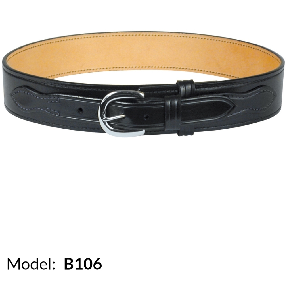 Don Hume B106 River Duty Belt Black with Brass Hardware Size 34